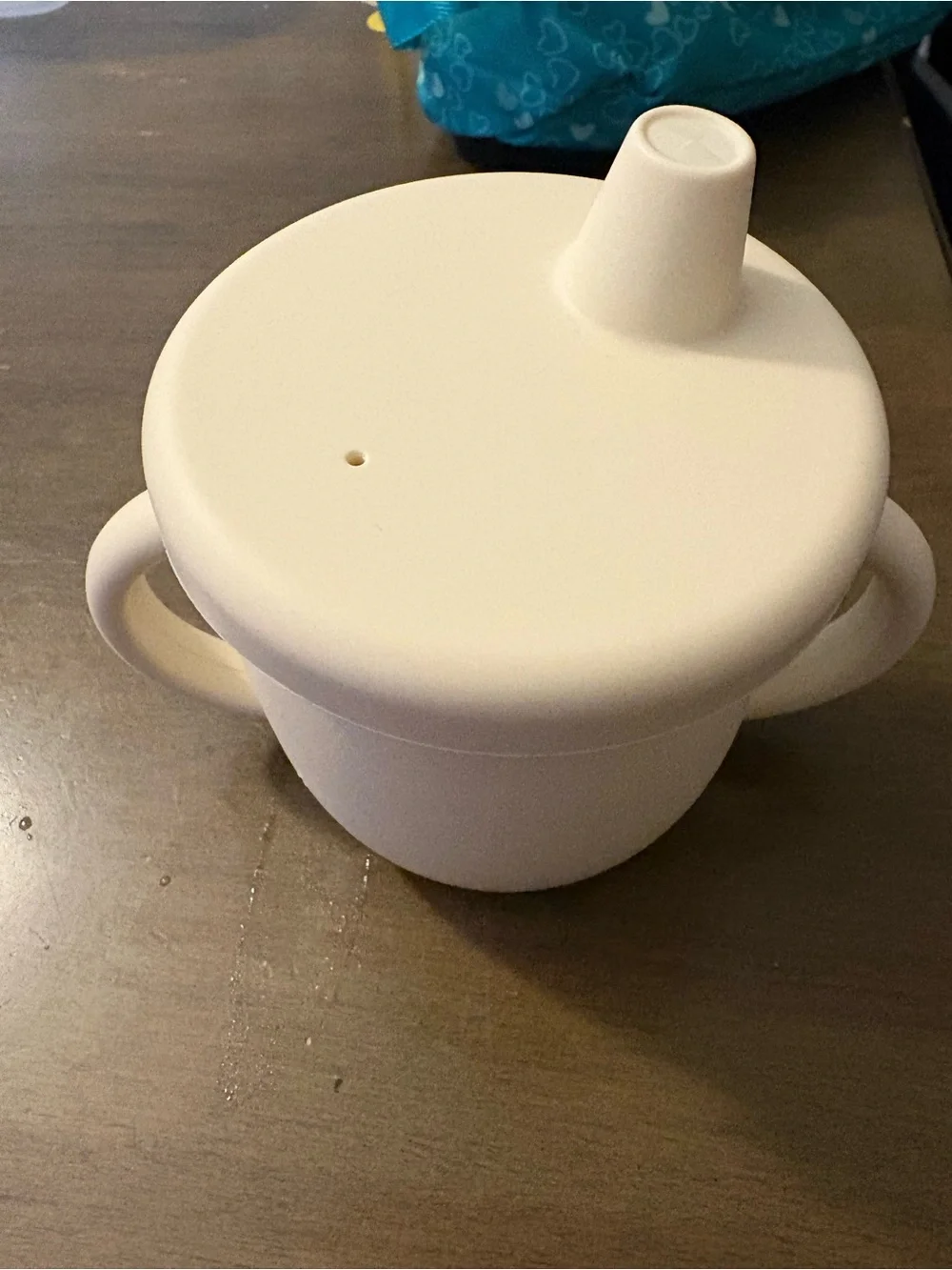 Silicone Snack Cup for Toddlers - Cream